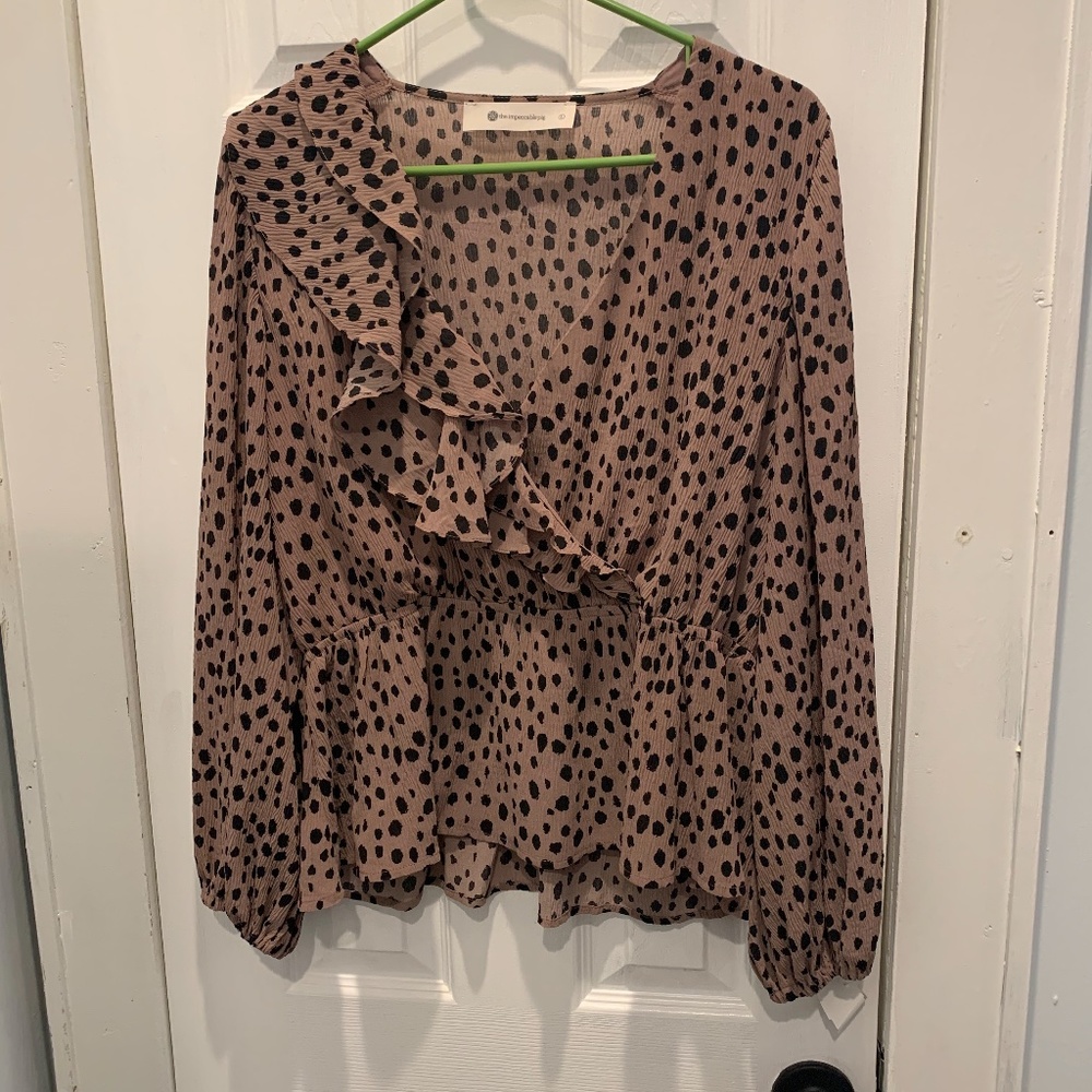 Peplum Blouse NWT